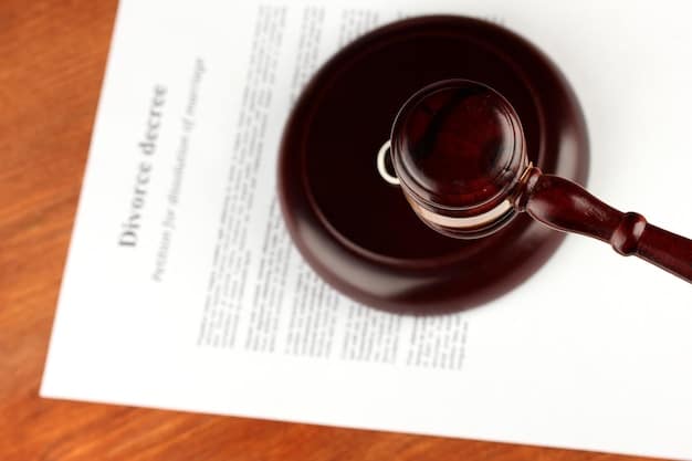 A close-up of a legal contract with a gavel resting on top, symbolizing the importance of clear clauses in endorsement deals.