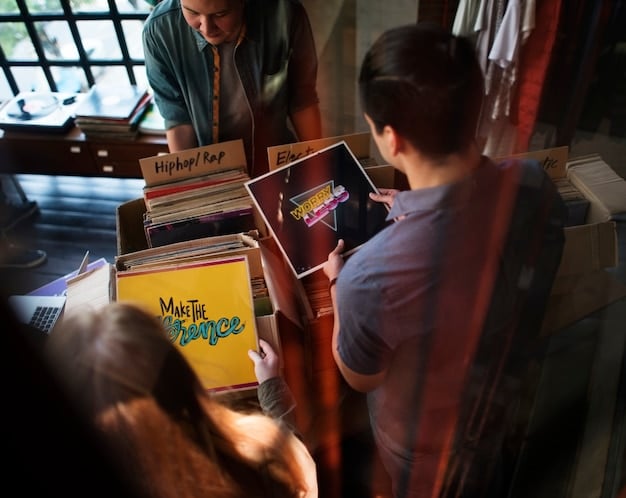 An image featuring a successful indie comic book crowdfunding campaign, showing the creator surrounded by their comics and interacting with fans, highlighting the community aspect.