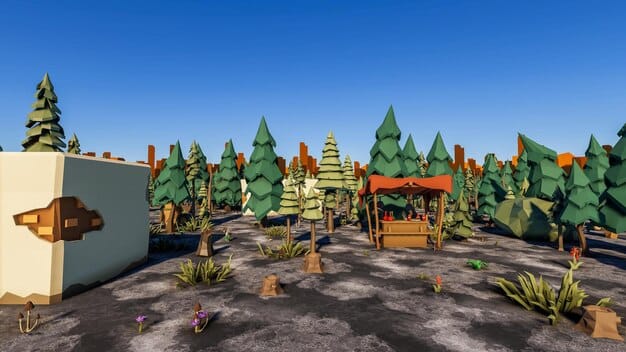 A panoramic view of a sprawling open-world environment in a popular adventure game. The scene features lush forests, towering mountains, and ancient ruins, all rendered with stunning detail. The sky is filled with dynamic weather effects, adding to the immersive atmosphere of the game.