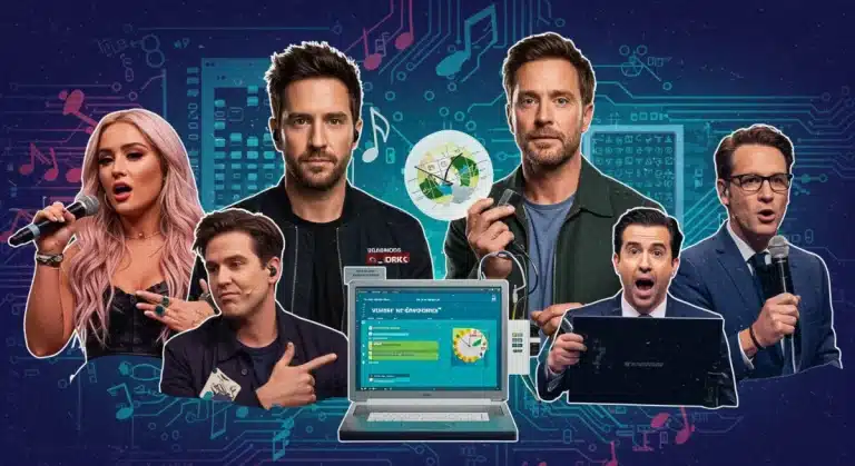 Celebrities making surprising career changes in 2026, transitioning from entertainment to tech and other innovative fields.