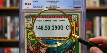 Expertly graded comic book in protective slab, showcasing high quality and authenticity