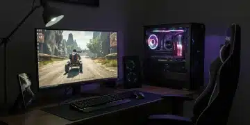 Futuristic gaming setup with 144Hz monitor and RGB PC on a $1500 budget in 2026