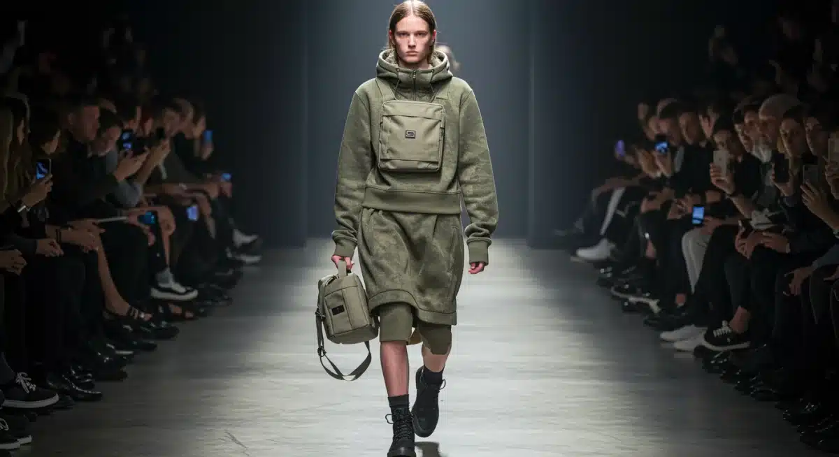 Dystopian chic fashion trend for Spring 2026, inspired by recent cinematic releases.