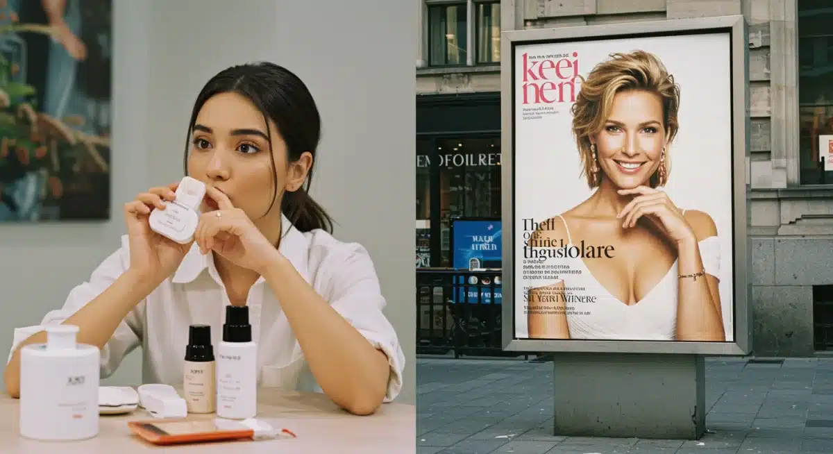 Influencer authenticity versus traditional celebrity advertising in brand endorsement strategies.