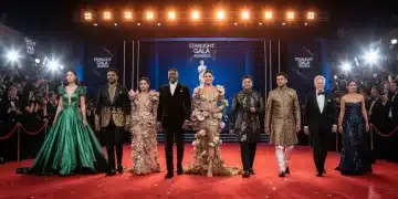 Celebrities on red carpet showcasing diverse fashion trends 2026