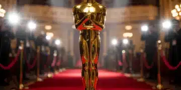 Golden awards statue symbolizing the 2026 Awards Season Outlook