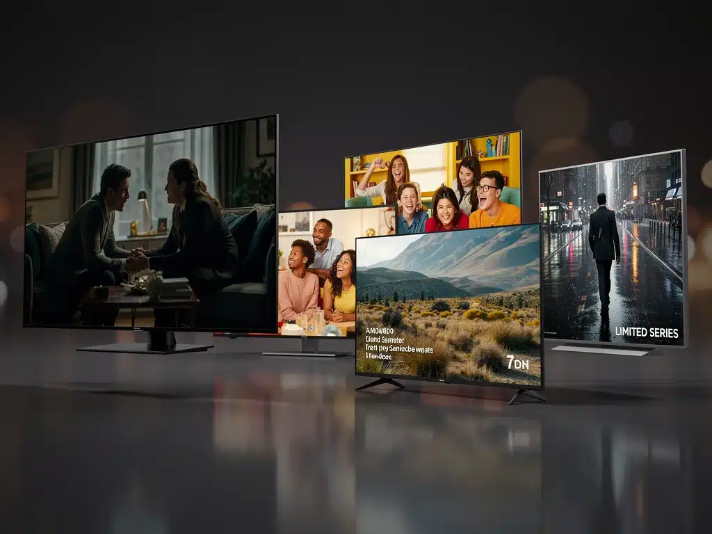 Diverse television shows competing for 2026 awards season recognition